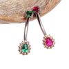 14g Titanium Radiant Belly Ring - Body Clickers Body Jewelry