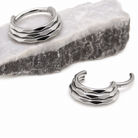 3-Stacked Beveled Clicker 16g