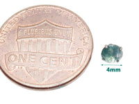 Moss agate 4mm, 3mm, & 2.5mm natural stone & flatback