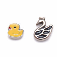 Implant Titanium Duck/ Swan Push Fit Flatbacks, 20g, 18g, 16g, 14g