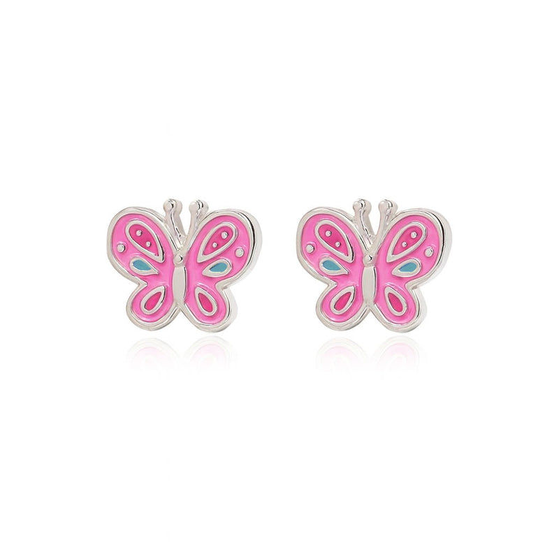 Sterilized titanium earrings by Body Clickers with pink donut, bears, and heart designs for body jewelry and piercing accessories.