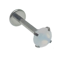 Opalite Trio Implant Titanium Flatback 18g, 16g, 14g - Body Clickers Body Jewelry