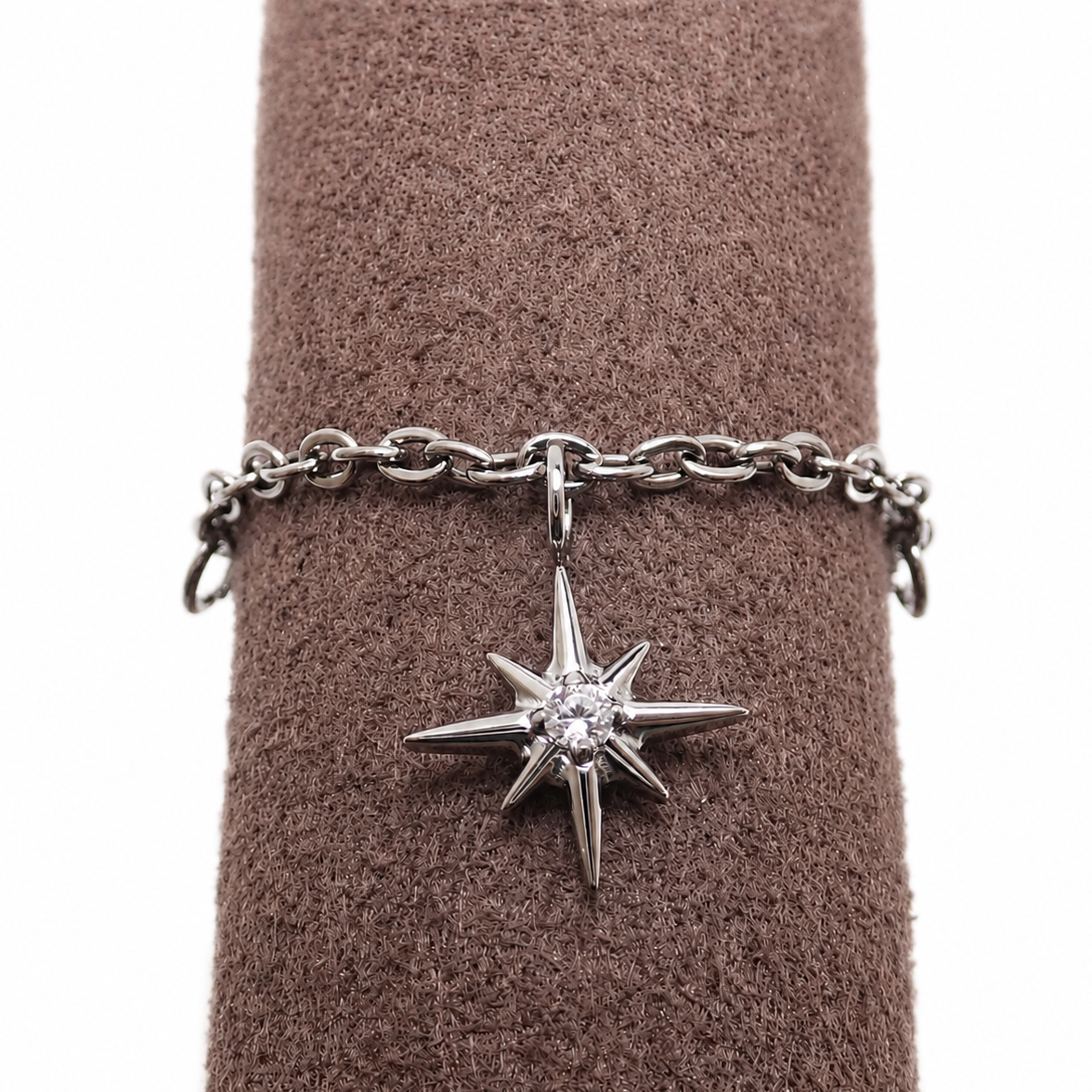 Implant Titanium CZ Star Chain Piercing Add-on