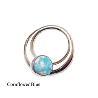 Implant Titanium Chunky Opal Clicker – 16G/14G