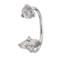 16g Titanium Horsehoe Ring