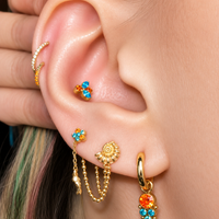 conch piercing titanium
