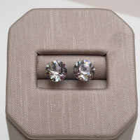 Implant Titanium CZ Earrings Pair 20g- CZ Color Options