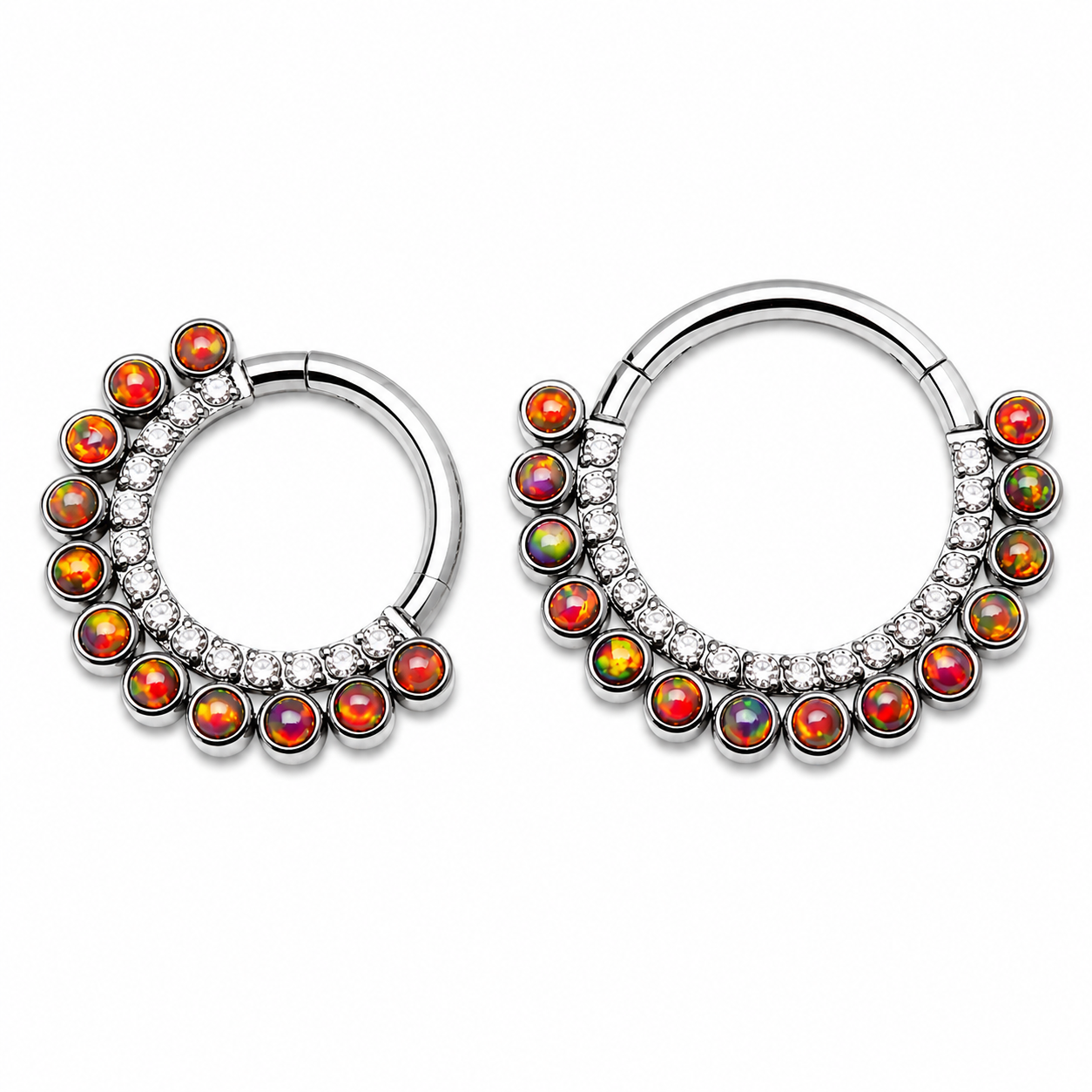 Dark Cherry Double Row Clicker 16g