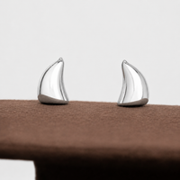 Devils Horns Helix Titanium Flatback 18g, 16g, 14g