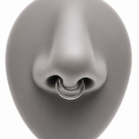 Crescent Titanium Clicker 16g