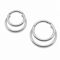 Crescent Titanium Clicker 16g