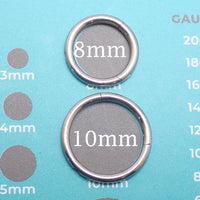 Implant Titanium 0.9mm Drilled Clicker – 16G-0.9mm hole