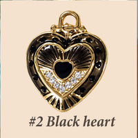 18k Gold PVD Paperclip Chain add own charm