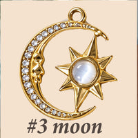 18k Gold PVD Paperclip Chain add own charm
