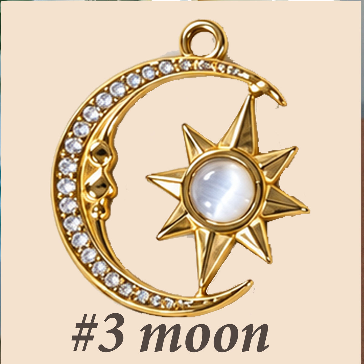 18k Gold PVD Paperclip Chain add own charm