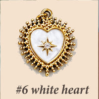 18k Gold PVD Paperclip Chain add own charm