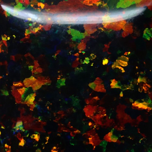 Mini Opal flower Crown Push Fit Titanium Top