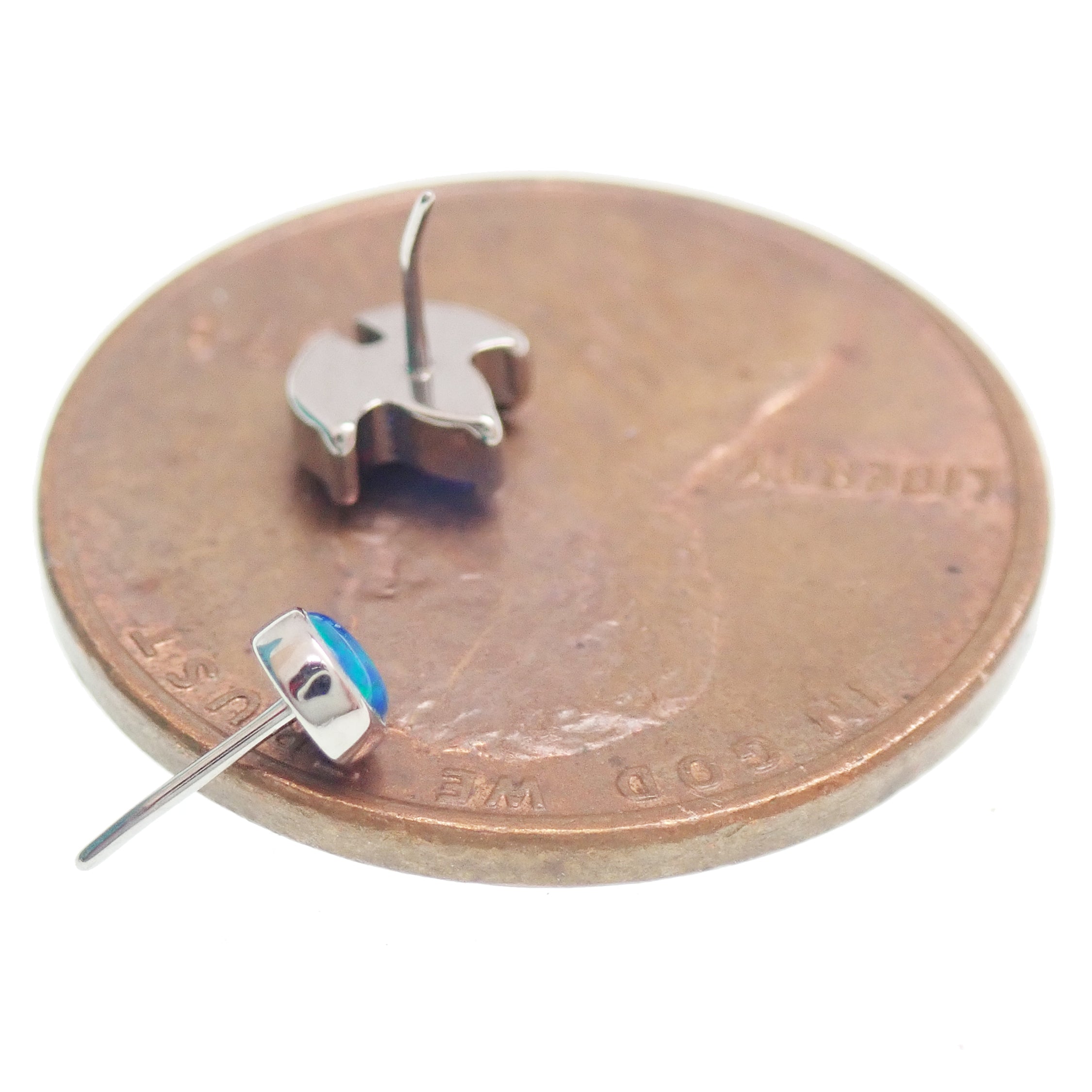 Set of 2 Opal Push Fit Flatbacks, 20g, 18g, 16g, 14g