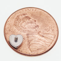 Opal Heart Dermal Top, 14g (1.2mm thread)