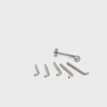 14g J bar Christina Piercing (1.2mm thread)