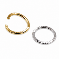 Sterling Silver 20G Nose Hoop Ring – 7mm