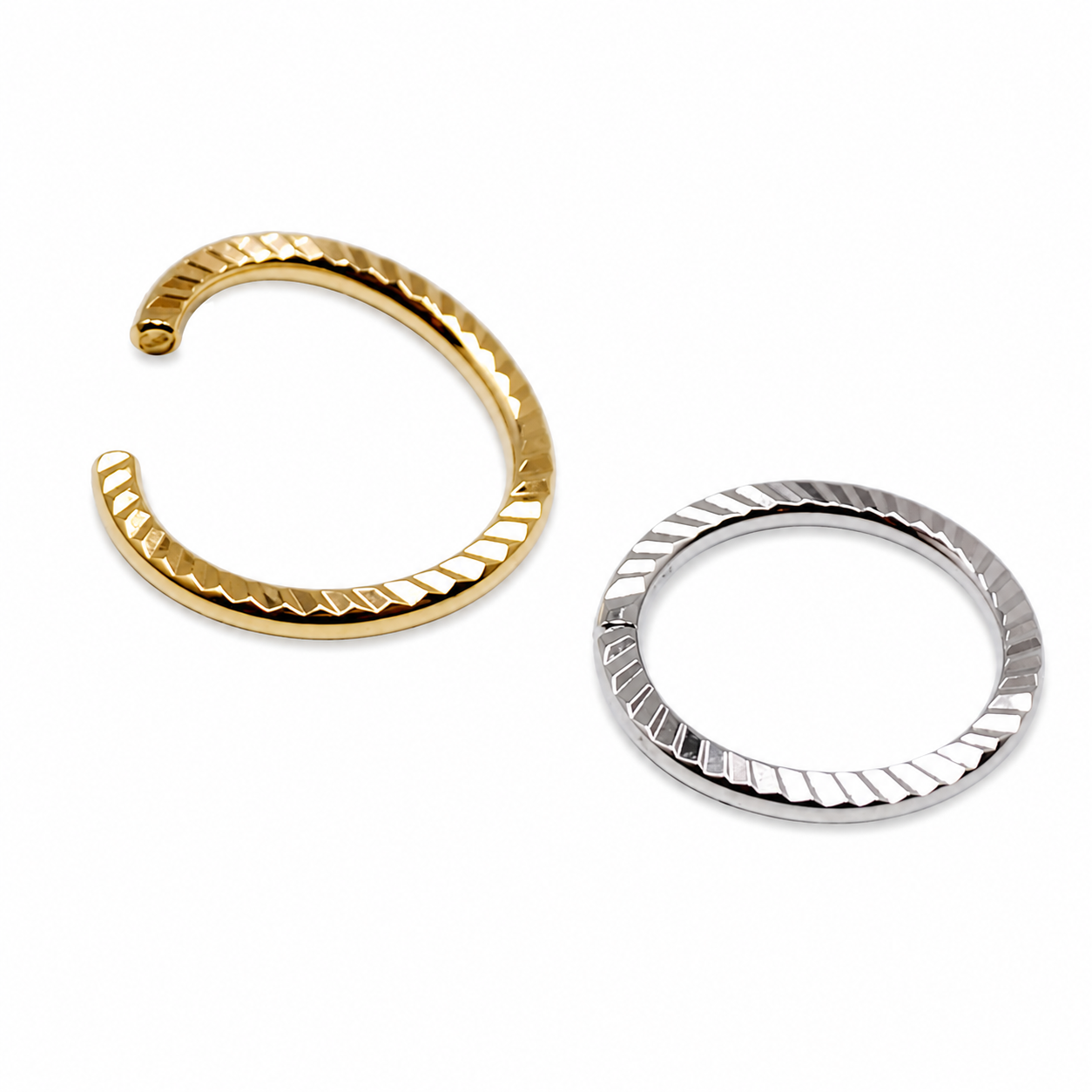 Sterling Silver 20G Nose Hoop Ring – 7mm