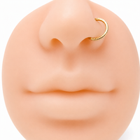 Sterling Silver 20G Nose Hoop Ring – 7mm