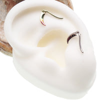 Internally Threaded SCYTHE Titanium Flatback Piercing - Body Clickers Body Jewelry