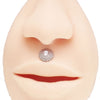 Mandala CZ Flatback Piercing 18g, 16g, 14g