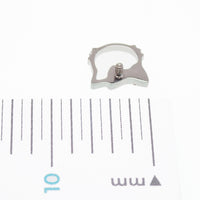 Hello Kitty Pink CZ Titanium Flatback/ Labret Piercing 18g, 16g, 14g