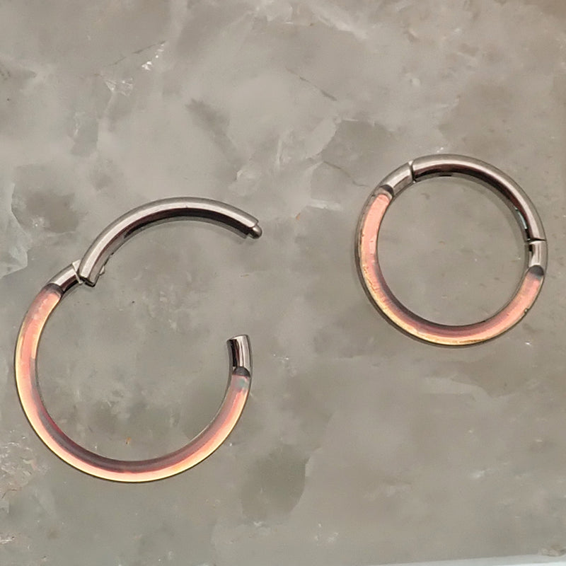 Photochromic Epoxy  Clicker Ring 16g