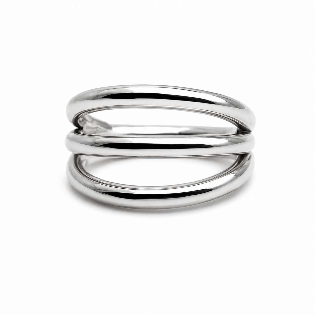 Tri-Hoop Titanium Clicker 16g