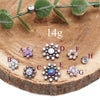 Dermal Titanium  Attachments 14g