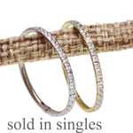 Conch Hinged Titanium Clicker Hoop 16g -14mm
