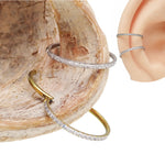 Conch Hinged Titanium Clicker Hoop 16g -14mm