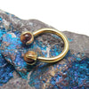 Tiger's Eye Horseshoe 16g