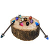 Opal Cone Spike Attachment 14g - Body Clickers Body Jewelry