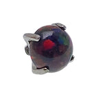 Flat Prong Opal 3mm Top Attachments 16g
