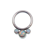 Opal 3-Bead Cluster Clicker 16g