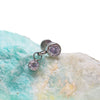 Clear CZ Dangle Flat Back 18g, 16g, 14g - Body Clickers Body Jewelry