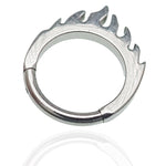 Flaming Fire Titanium Clicker 16g