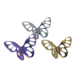 Butterfly Titanium Flatback Piercing 18g, 16g, 14g
