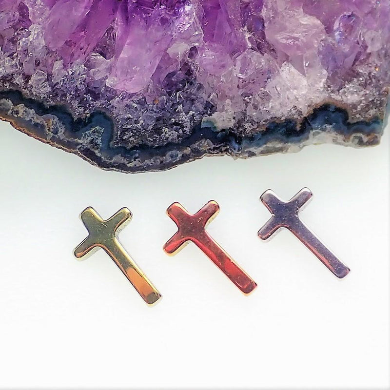 14g & 16g Cross attachments - pure piercings