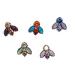 Cute Bug Opal & CZ Titanium Flatback 14g, 16g, 18g