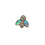 Cute Bug Opal & CZ Titanium Flatback 14g, 16g, 18g