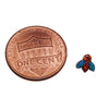 Cute Bug Opal & CZ Titanium Flatback 14g, 16g, 18g