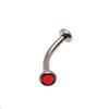 Swarovski 3mm Crystals Curved Bar 16g