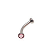 Swarovski 3mm Crystals Curved Bar 16g