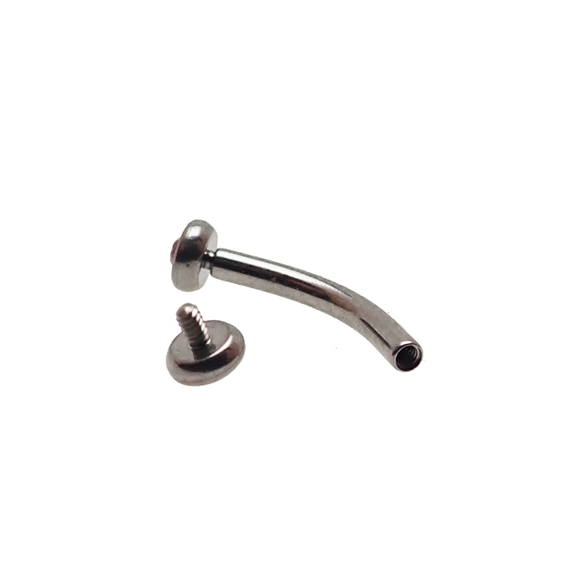 Swarovski 3mm Crystals Curved Bar 16g