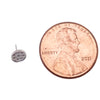 CZ Cluster Disc Push Fit Flat Back 14g, 16g, 18g, 20g - Body Clickers Body Jewelry